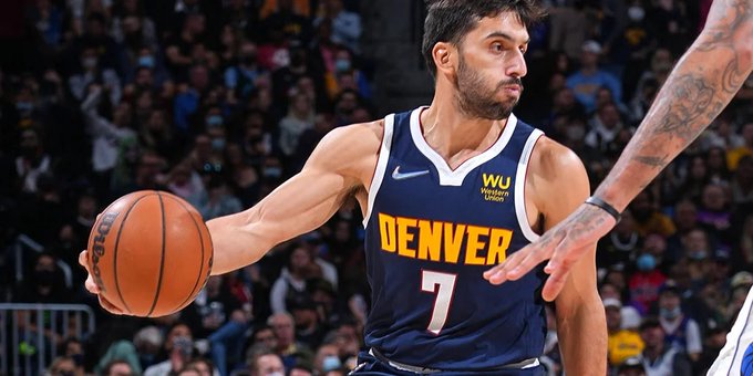 Campazzo, una de las figuras en el triunfo de los Nuggets
