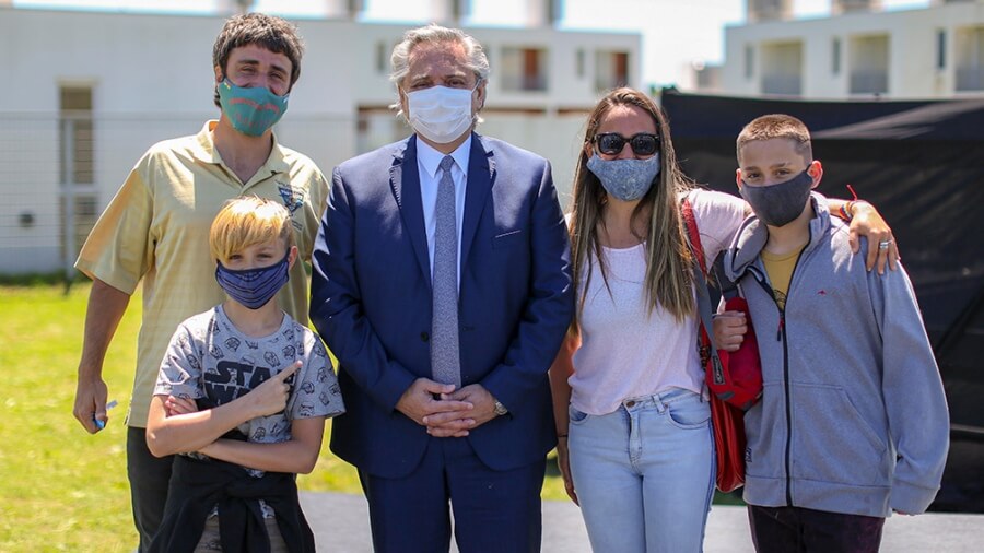 Alberto Fernández encabezará el acto de entrega de viviendas Procrear a 141 familias