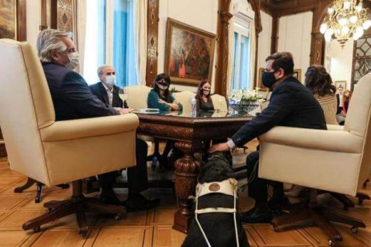 Alberto Fernández participará de un encuentro con personas con discapacidad