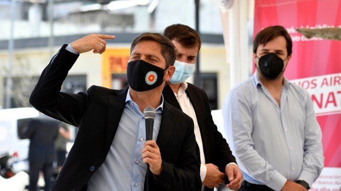 Kicillof anunció tercera dosis libre para mayores de 60 años, trabajadores de la salud e inmunodeprimidos