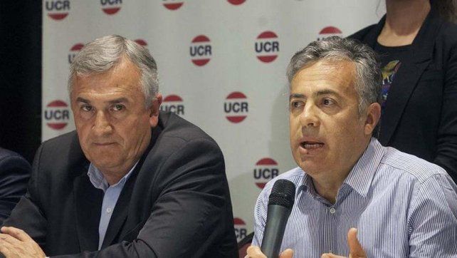 Cornejo quiere una "lista de unidad" para apoyar la candidatura de Morales a presidir la UCR