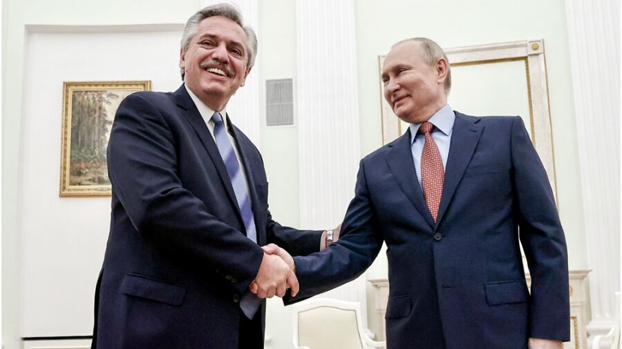 Putin elogió la campaña de vacunación en Argentina y destacó la producción local