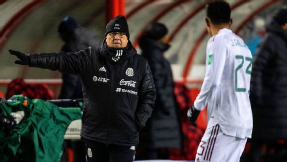 El seleccionado mexicano de Gerardo Martino jugará en marzo el pase a Qatar sin público ante Honduras