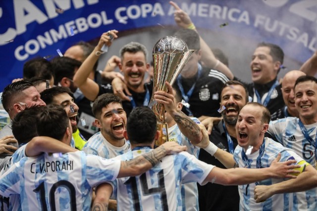 Argentina gritó campeón en la Copa América de Futsal