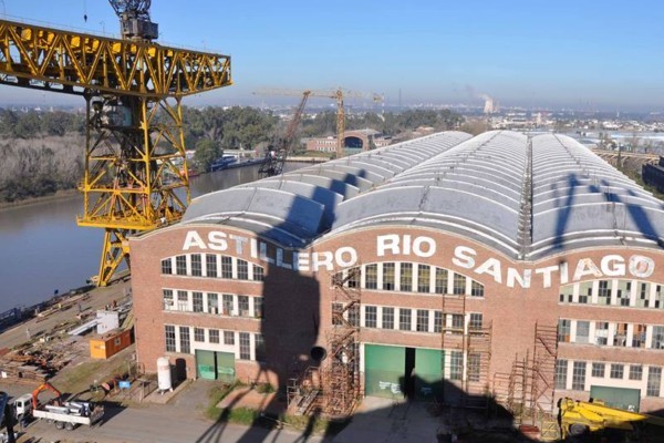 El Astillero Río Santiago realizará hoy la botadura de una embarcación