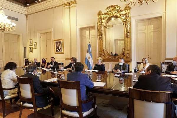 Alberto Fernández convocó una reunión con el Gabinete Nacional de Cambio Climático