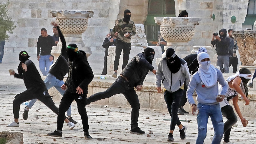 Siguen los disturbios en la Explanada de las Mezquitas de Jerusalén