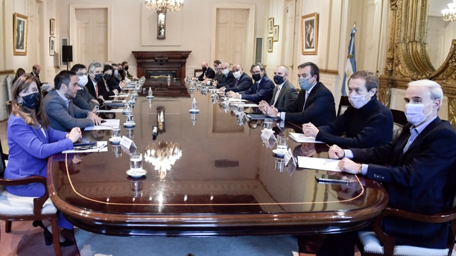 El Gabinete nacional volverá a reunirse con Manzur a la cabeza