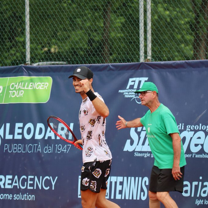 El argentino Andrea Collarini es finalista en el Challenger italiano de Vicenza