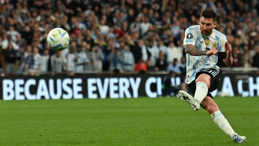 Messi fue claro y dijo que "esta bueno acostumbrarse a ganar"