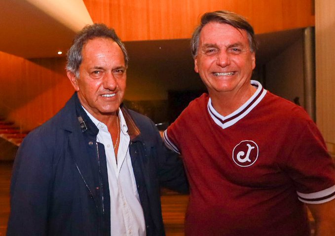 Scioli le agradeció a Bolsonaro por "los avances logrados" en el comercio bilateral