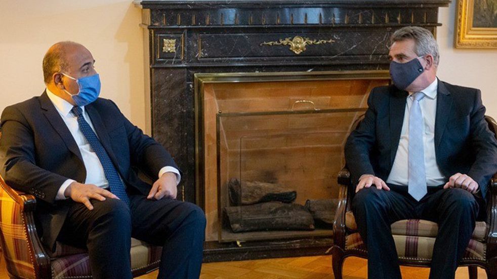 Manzur recibe a Rossi tras su designación como titular de la AFI