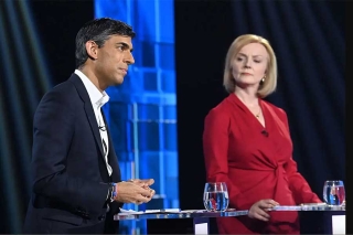 Acalorado debate entre los dos candidatos a primer ministro británico