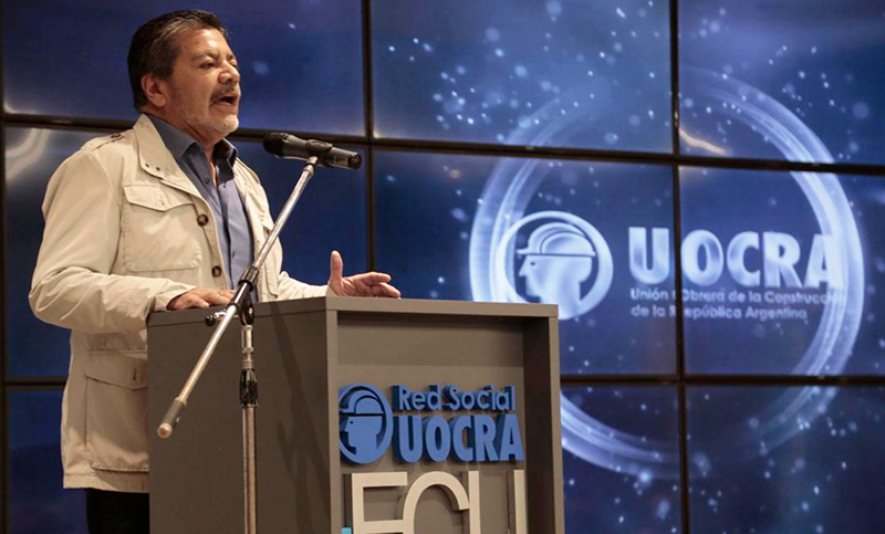 La UOCRA apoya a Sergio Massa y destaca "su capacidad de gestión"