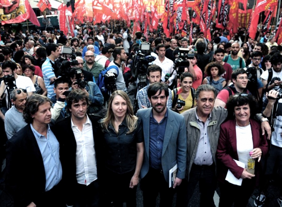 Dirigentes de Izquierda hablaron de "persecución política" contra Cristina