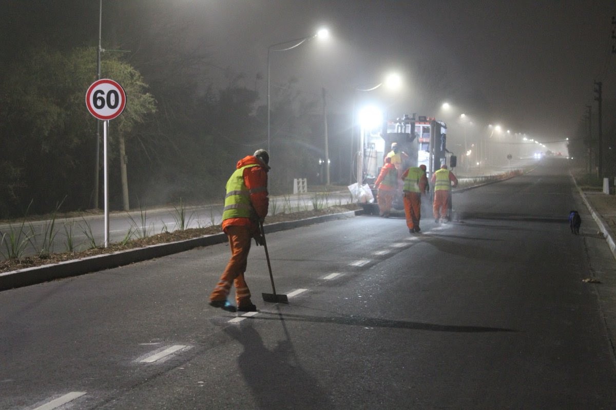 Se realizan obras viales en distintos puntos de la ciudad - Punto ...