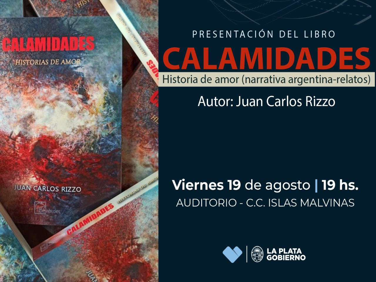 Presentarán un nuevo libro de amor, secretos y engaños en Plaza Islas Malvinas