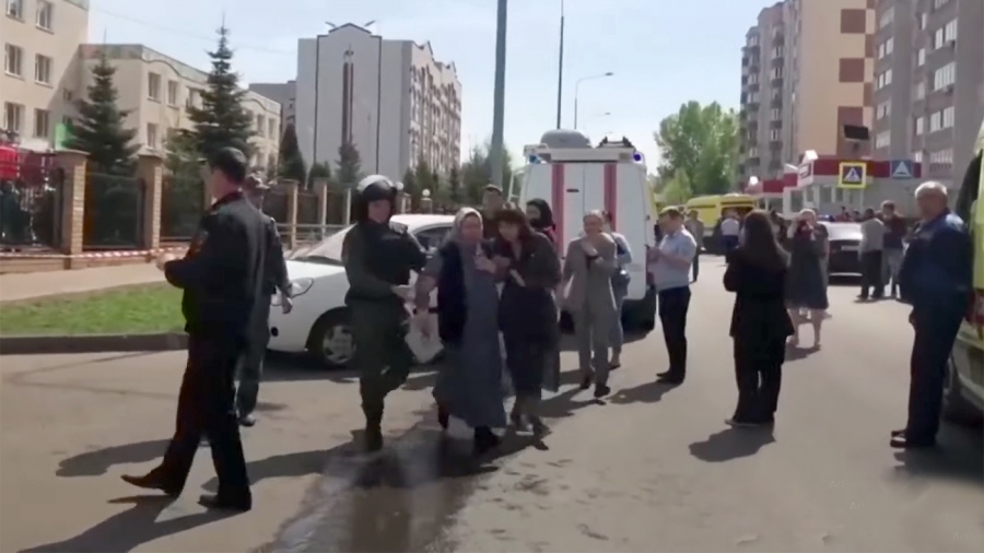 Atentado en Rusia: hubo trece muertos, entre ellos siete niños, en un ataque de arma de fuego en una escuela