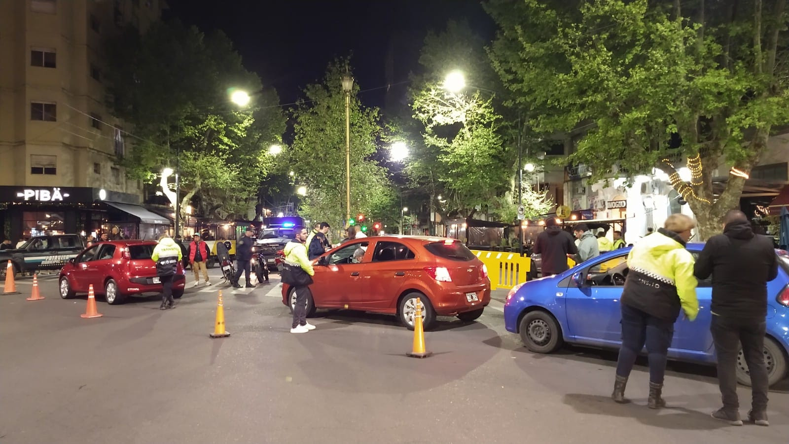 Refuerzan los controles de tránsito en la ciudad y detienen cerca de 40 vehículos