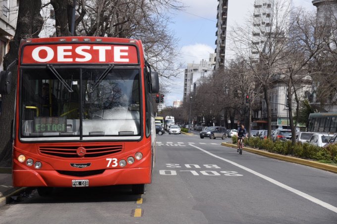 Cómo fue el debut de los carriles exclusivos en avenida 7