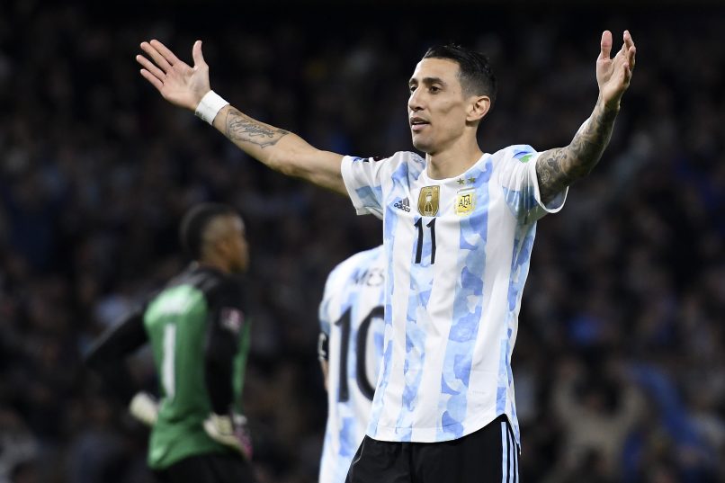 20 días de recuperación para Ángel Di María por su desgarro