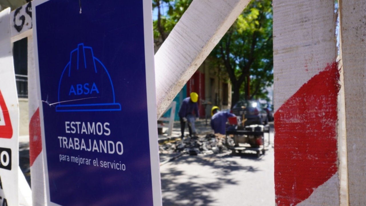 Por tareas de ABSA, podría faltar agua en un barrio de la ciudad ...