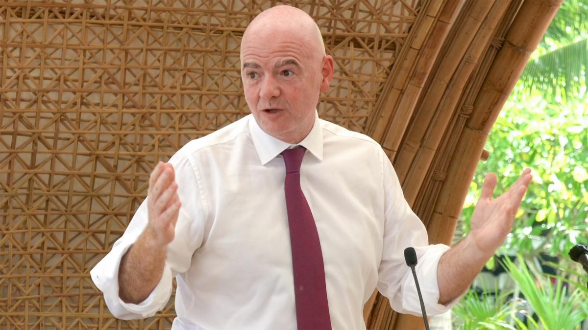 Gianni Infantino: "Que comience el show"