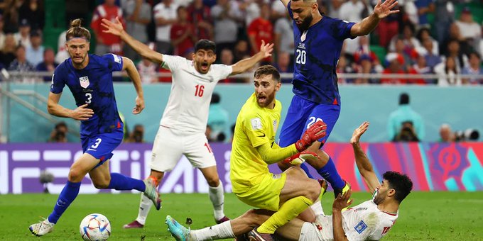 Estados Unidos avanza a octavos de final tras vencer a Irán