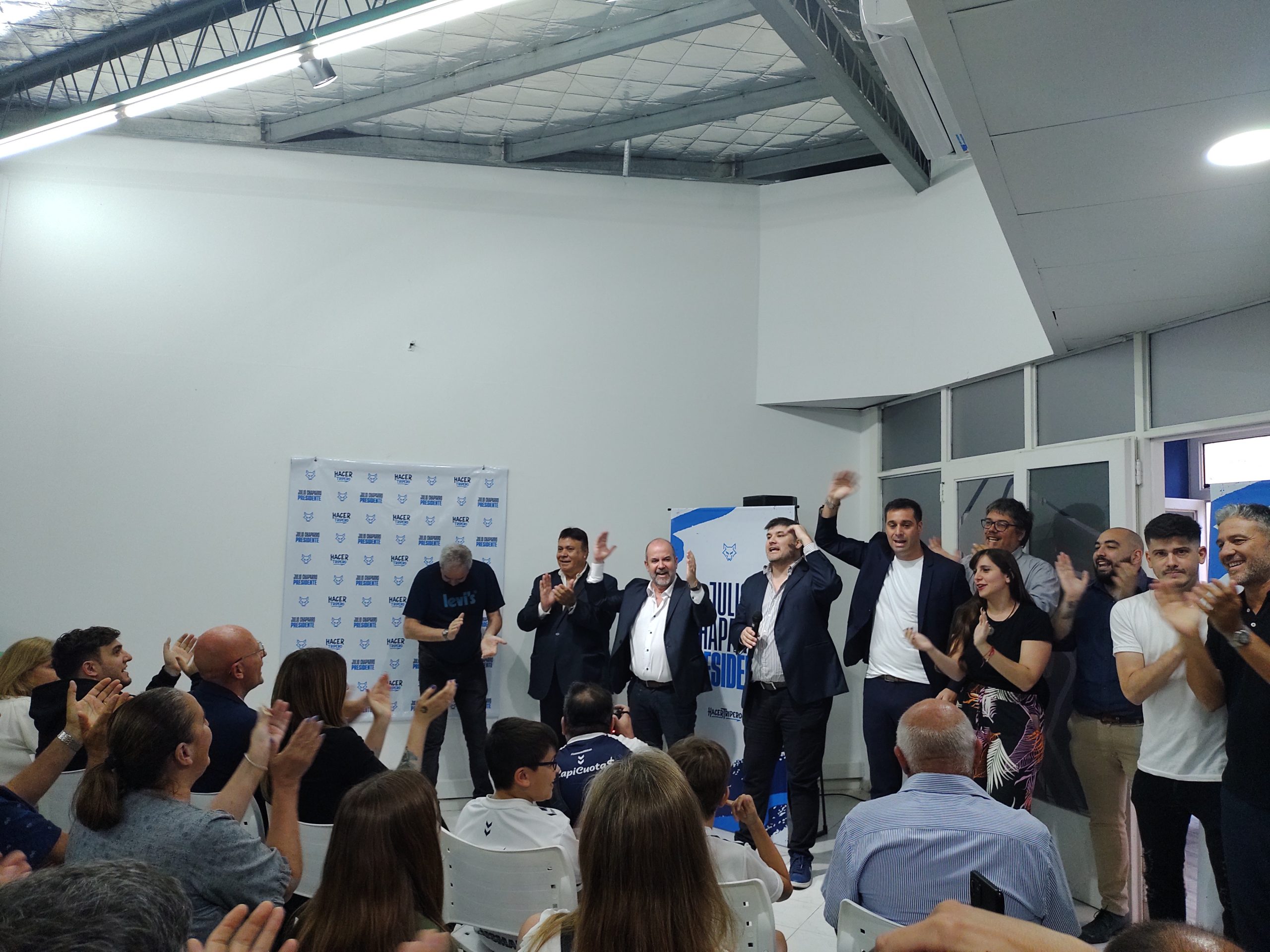 Julio Chaparro: "El domingo la Familia Tripera va a recuperar el club"