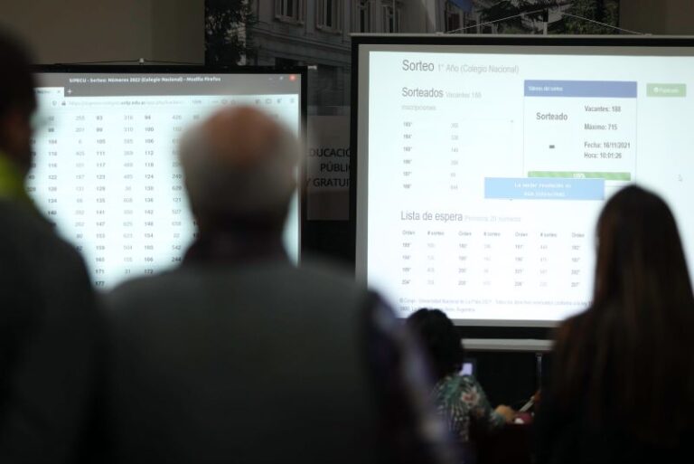 Finalizó la inscripción y se viene el sorteo de vacantes para ingresar a los Colegios de la UNLP