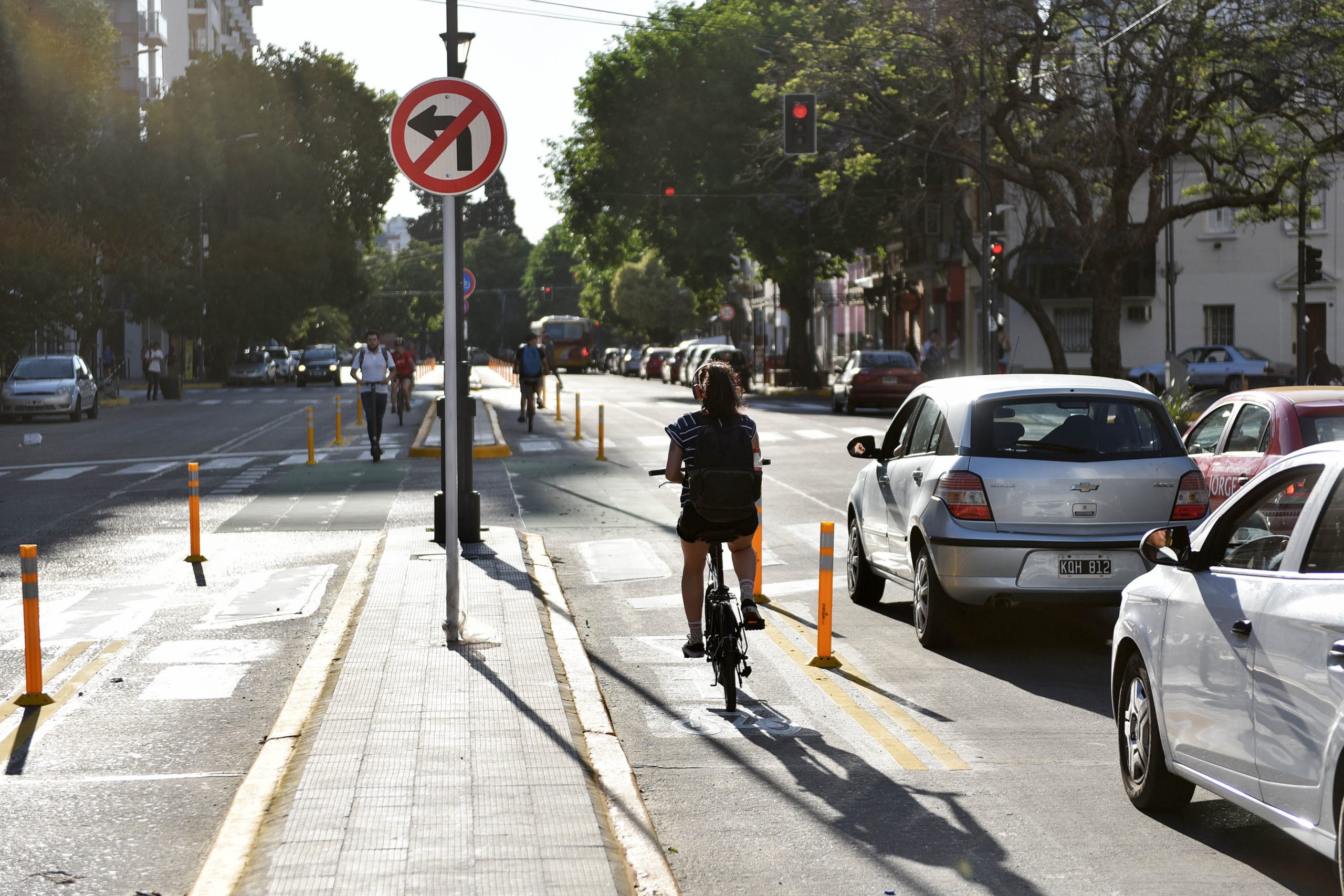 Con un 50% de ejecución, avanza la ciclovía de diagonal 79 desde 1 hasta 6
