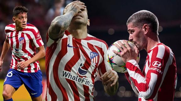 De regreso: De Paul, Molina y Correa se reincorporaron al Atlético de Madrid