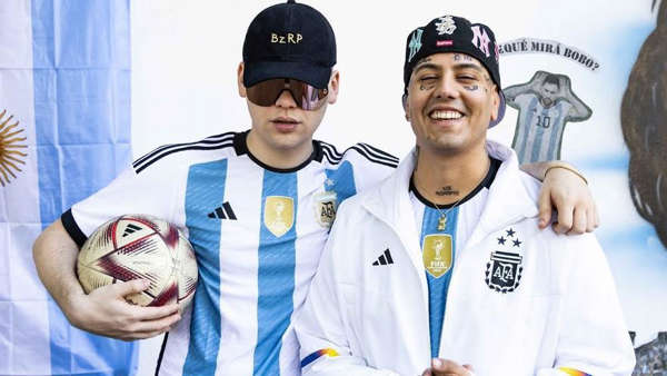 Duki y Biza estrenaron un nuevo tema para la Selección: "3 estrellas en el conjunto"