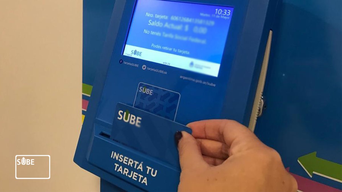Las delegaciones de la ciudad entregarán tarjetas SUBE