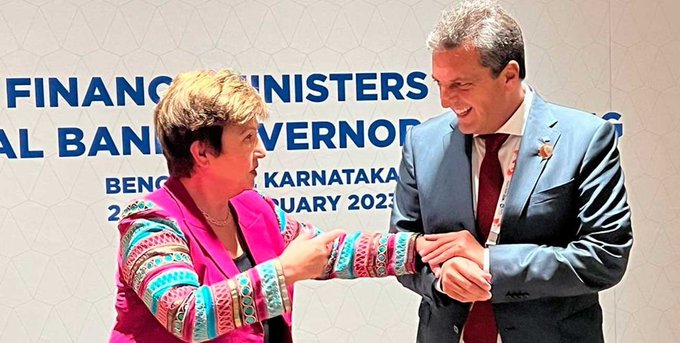 Massa se reunió con Georgieva: que expresó la titular del Fondo sobre la situación Argentina