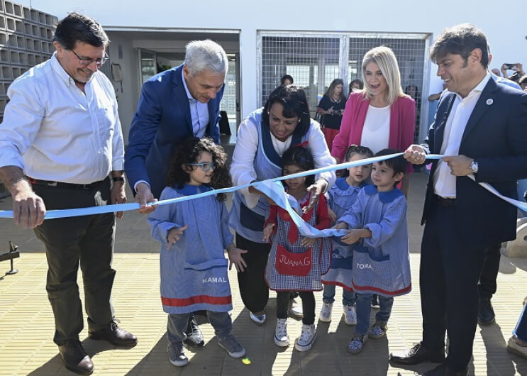 Se inauguró el Jardín de Infantes N° 917 de Berisso