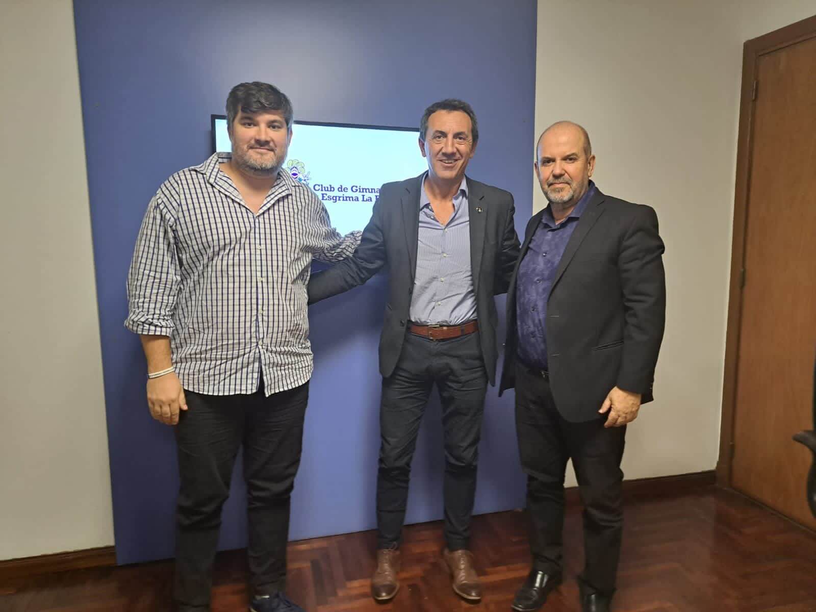 Julio Chaparro y Mariano Cowen mantuvieron un encuentro de trabajo