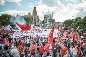 La central única de trabajadores uruguayos llevará a cabo su tercera jornada de paro