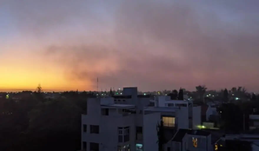 Hasta cuándo continuará el humo sobre La Plata y qué lo genera