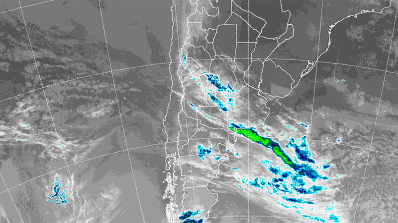 Alertas por tormentas para sectores de Buenos Aires, San Luis y Córdoba