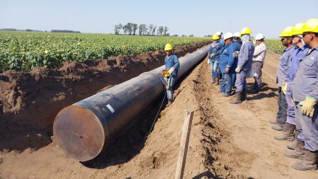 Se realizará la última soldadura en el Gasoducto Néstor Kirchner