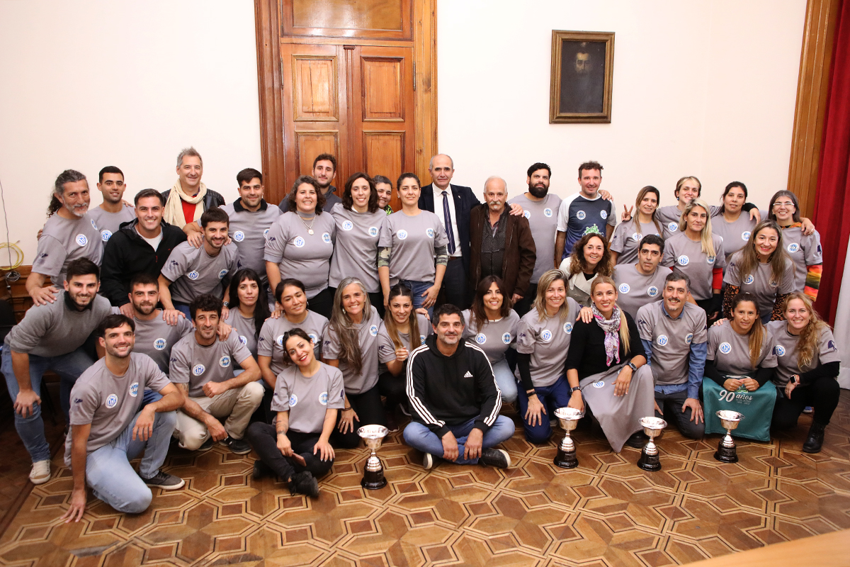 La UNLP recibió a deportistas de las Olimpiadas Nacionales Nodocentes