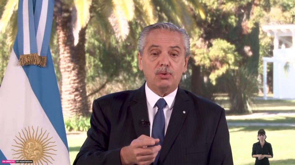 Alberto Fernández: “Necesito dejarle al próximo presidente un país más ordenado”