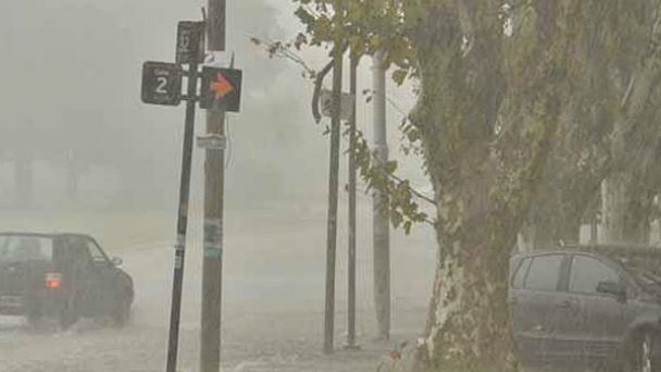 Videos: hay zonas inundas por el temporal