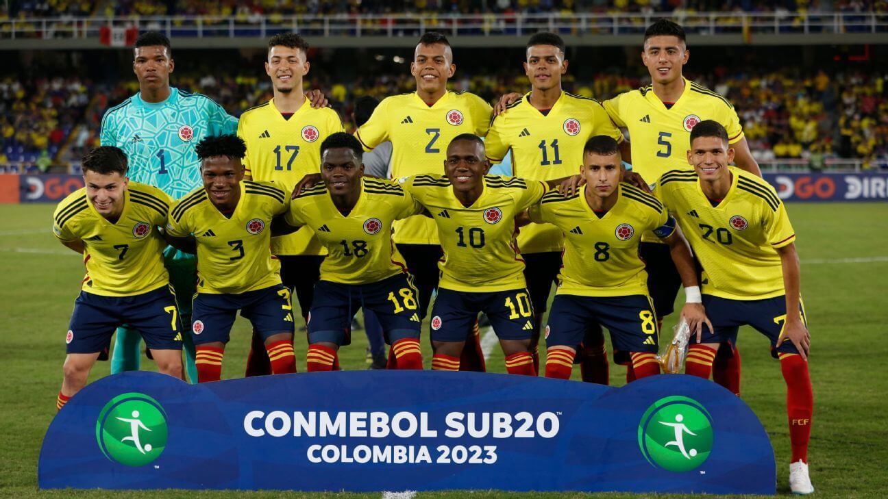 Mundial Sub-20 en La Plata: Colombia, un plantel vistoso que buscará dejar su huella