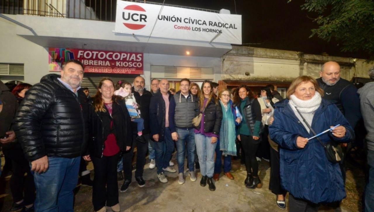 La UCR de La Plata abrió un nuevo comité en Los Hornos