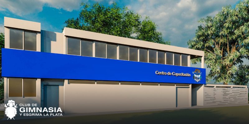 Gimnasia avanza con la construcción del Centro de Capacitación, Investigación y Desarrollo en el Bosquecito