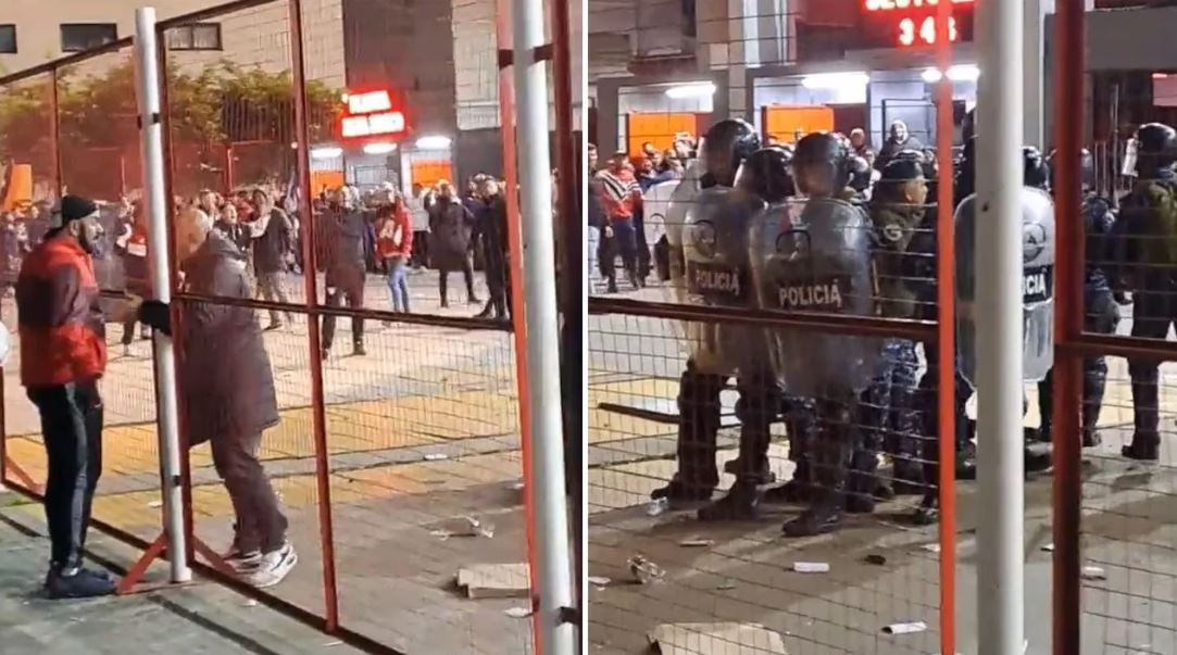 Detenidos y policías heridos por los incidentes en Independiente