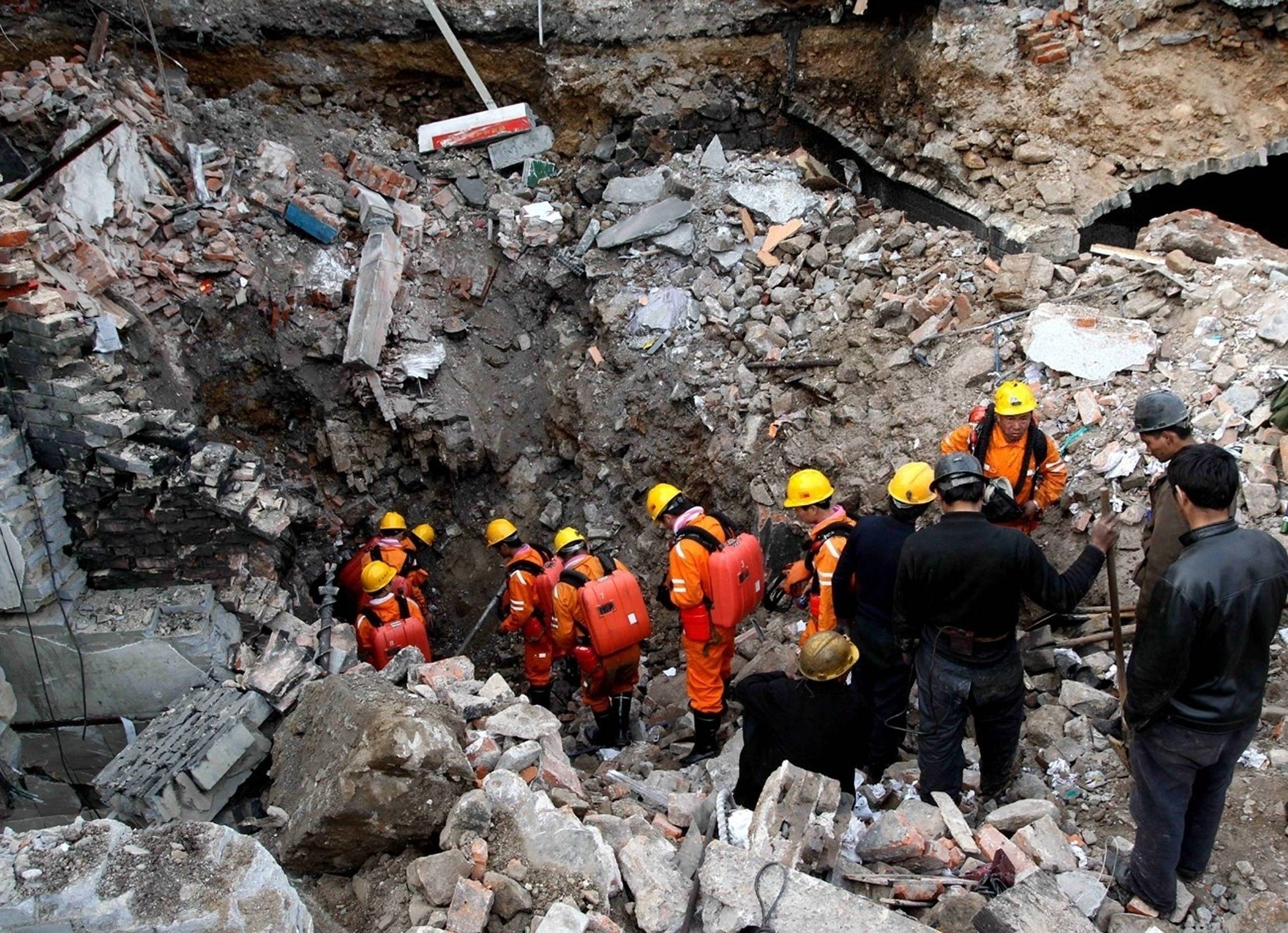 China: una mina de carbón explotó y generó once muertos