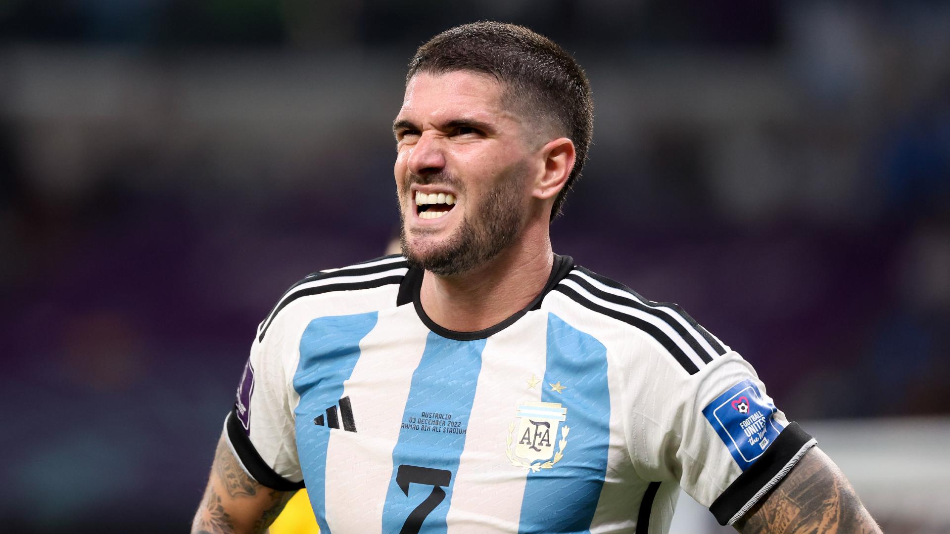 Rodrigo De Paul se desgarró y se perderá el inicio de la Champions League con el Atlético Madrid